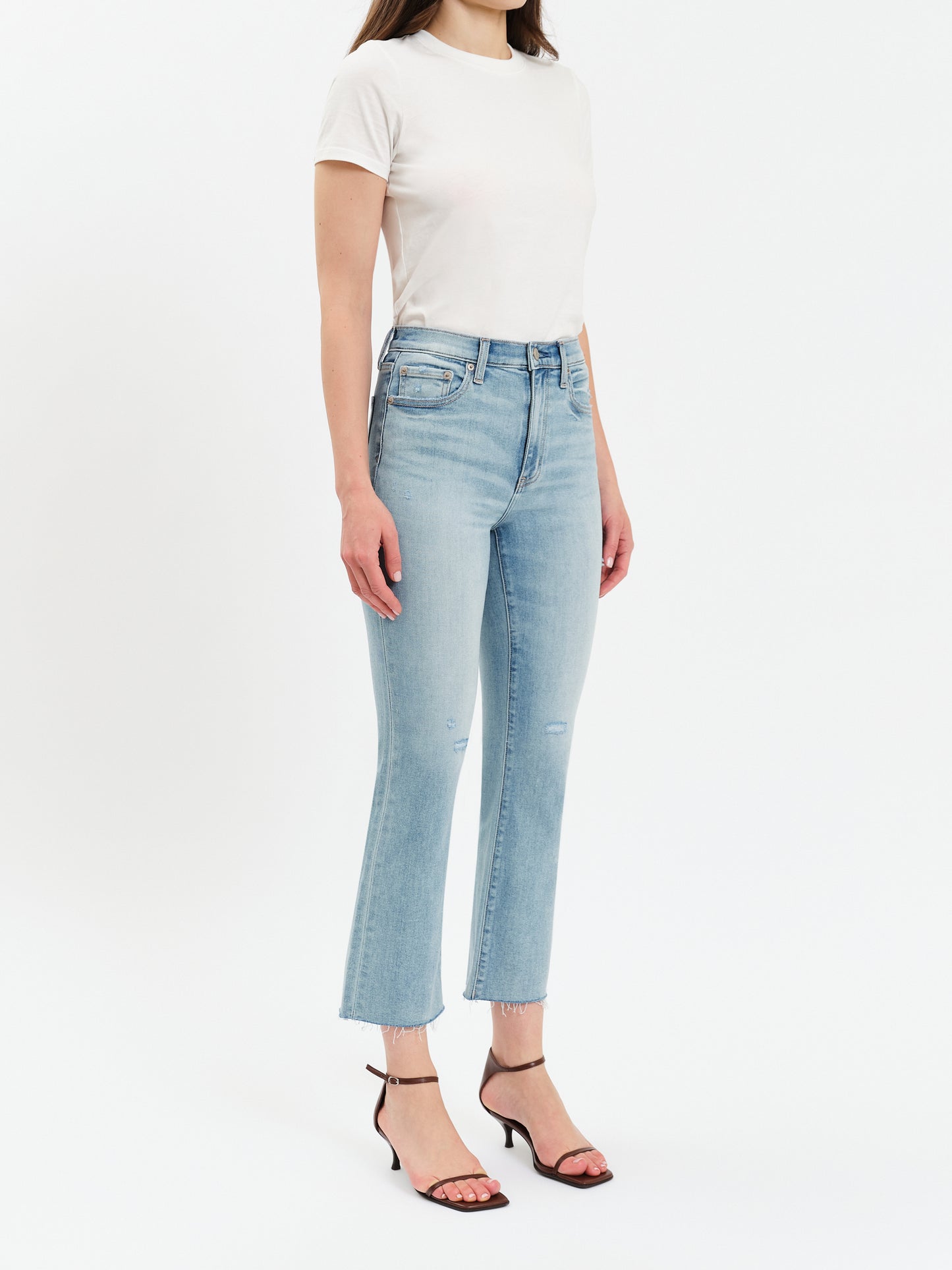 Shy Girl Crop Flare in New Light