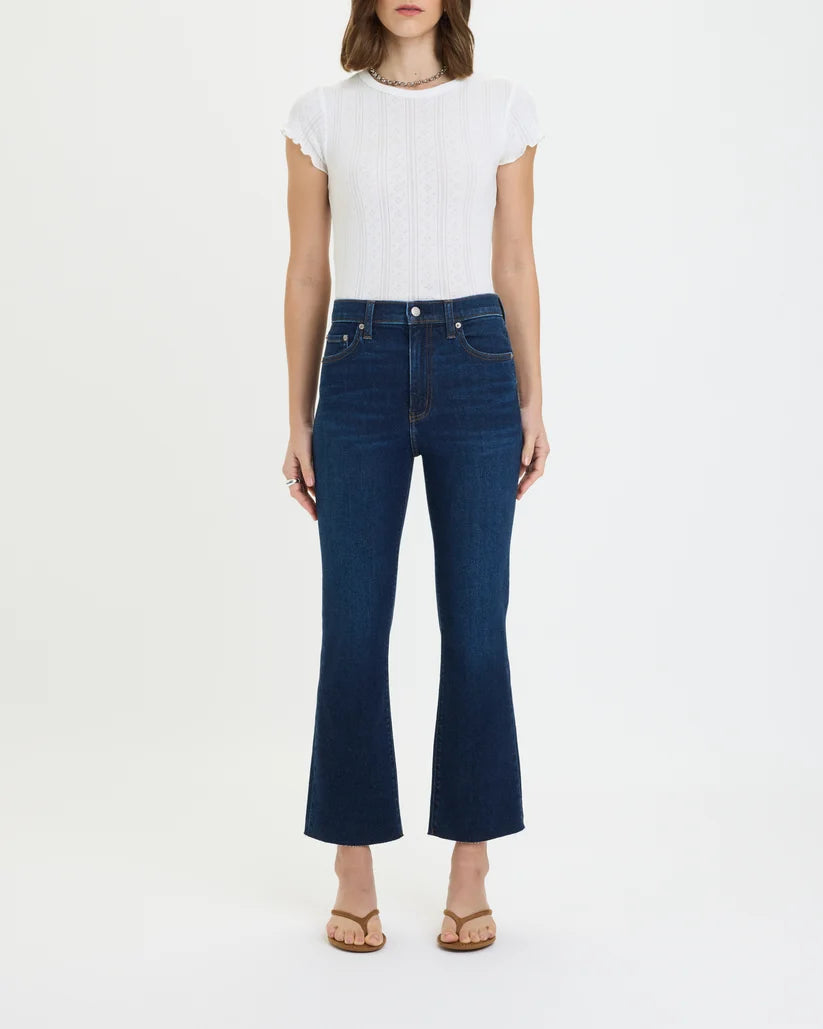 Shy Girl Crop Flare in Serene