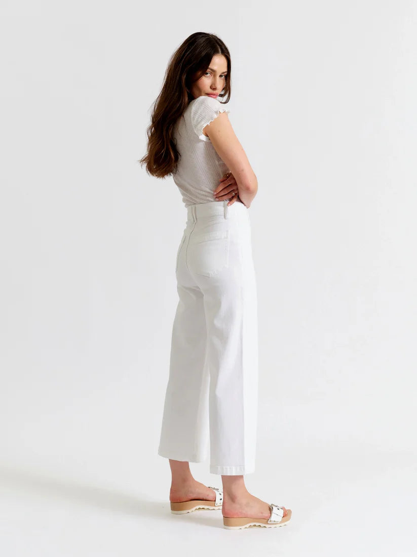 Valley Girl Wide Ankle in Lamb