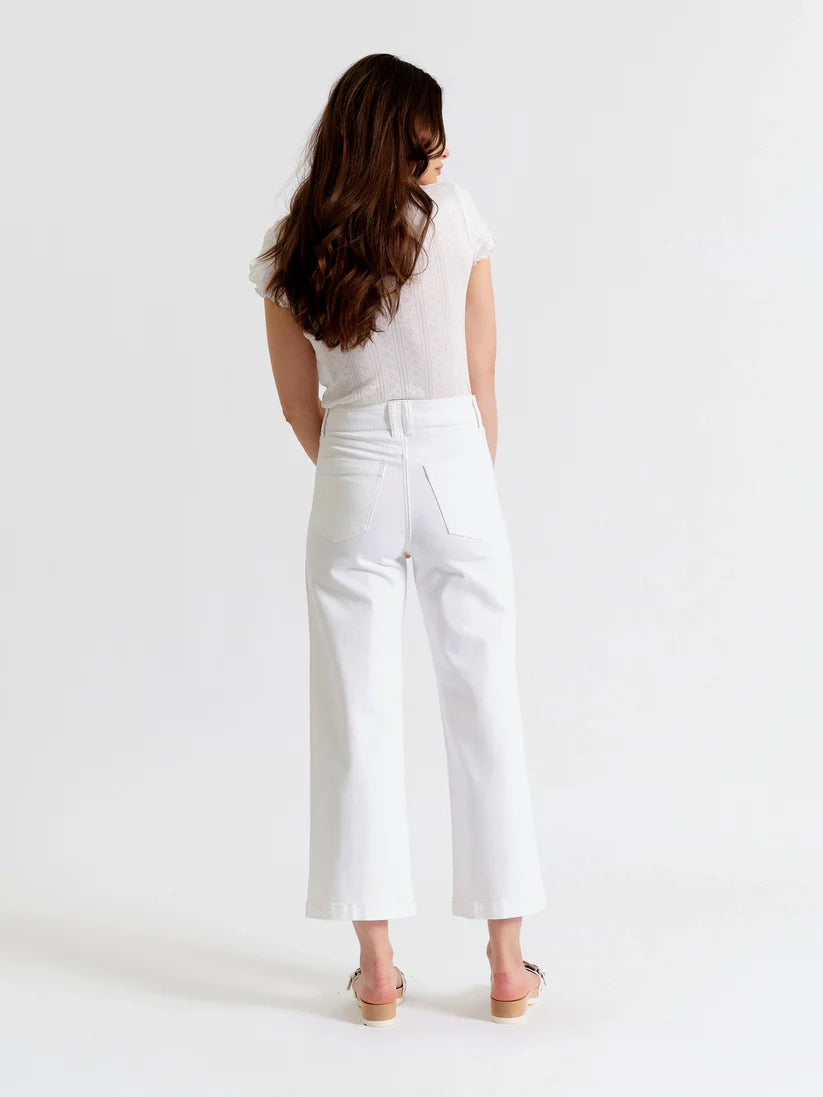 Valley Girl Wide Ankle in Lamb