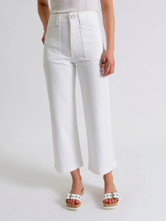 Valley Girl Wide Ankle in Lamb