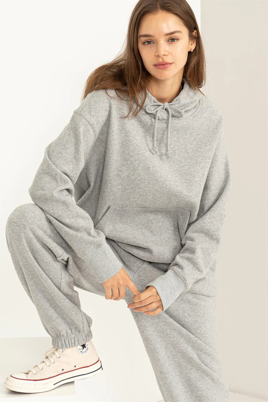 Heather discount grey hoodie