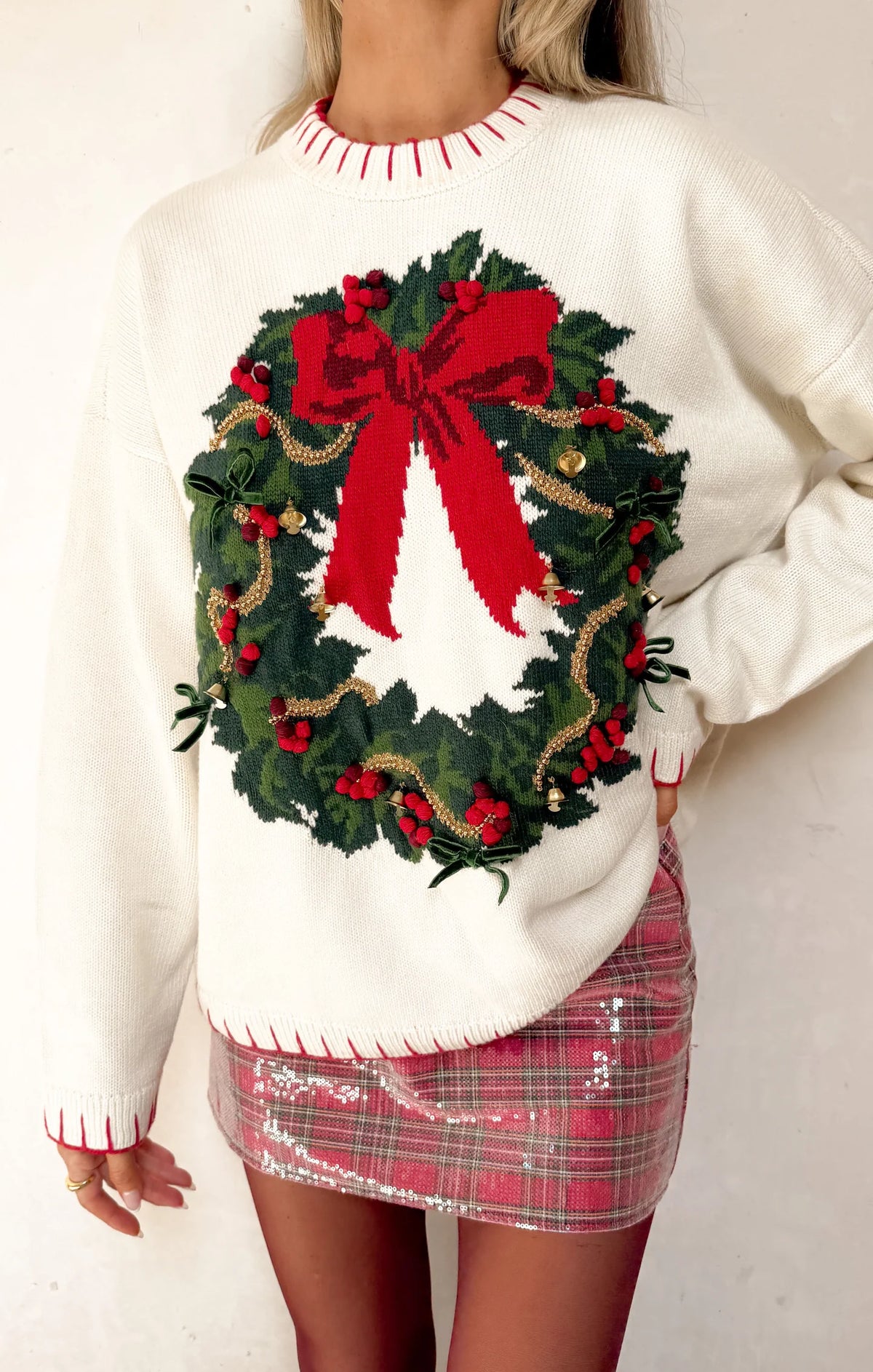 Beckett Wreath Sweater
