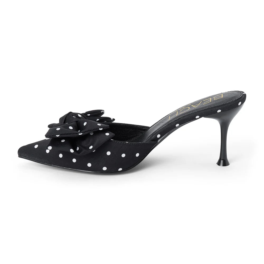 Goldie Heeled Mule