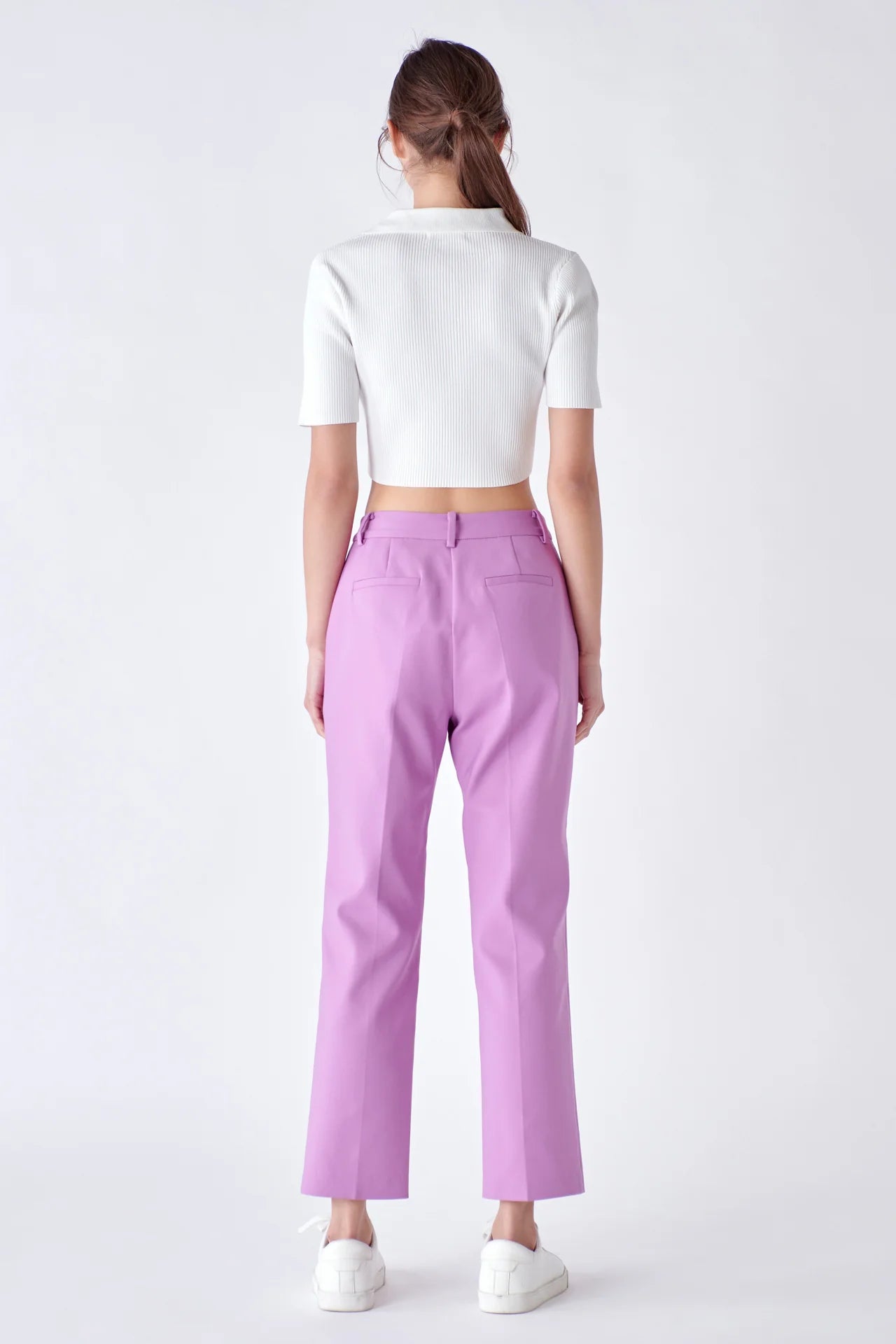 Life in Lilac Cigarette Pants – Thevasa