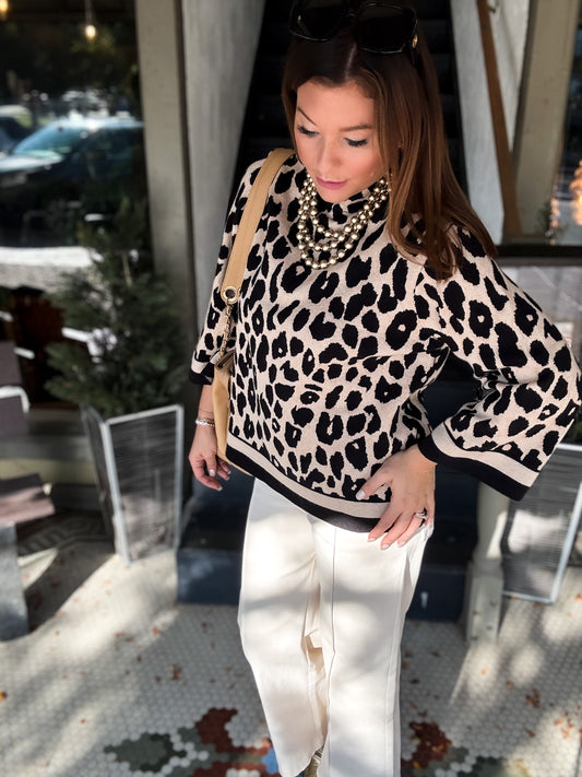 City Prowl Spotted Sweater