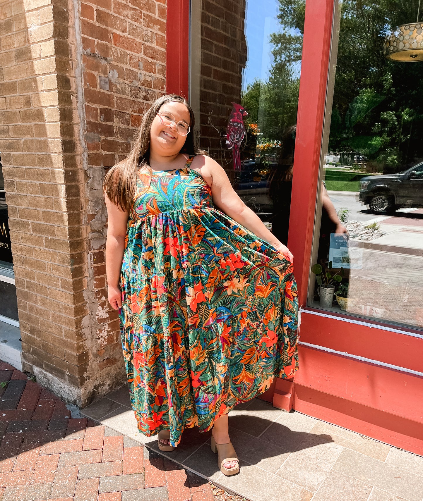 Tropical Fiesta Maxi Dress