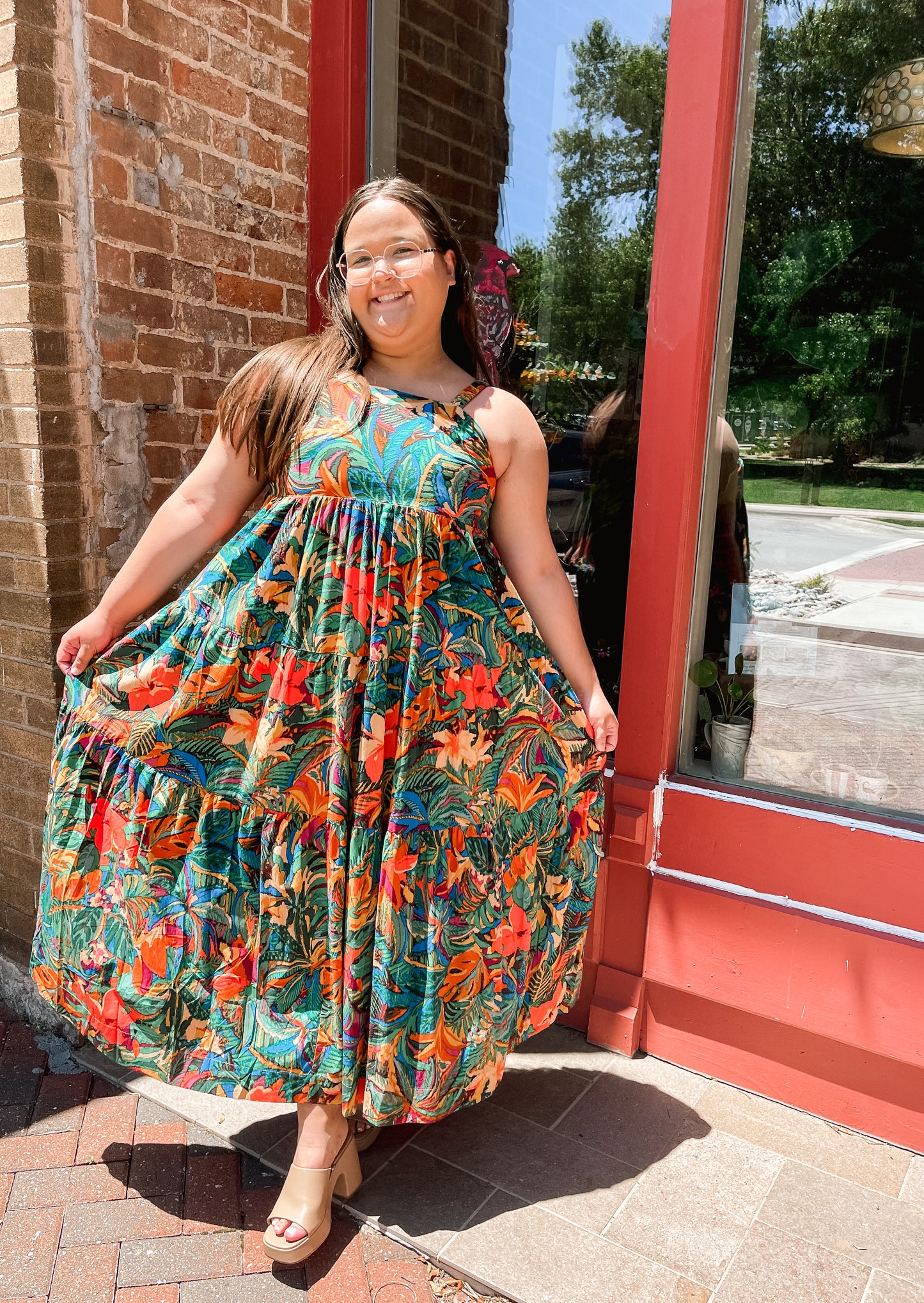 Tropical Fiesta Maxi Dress