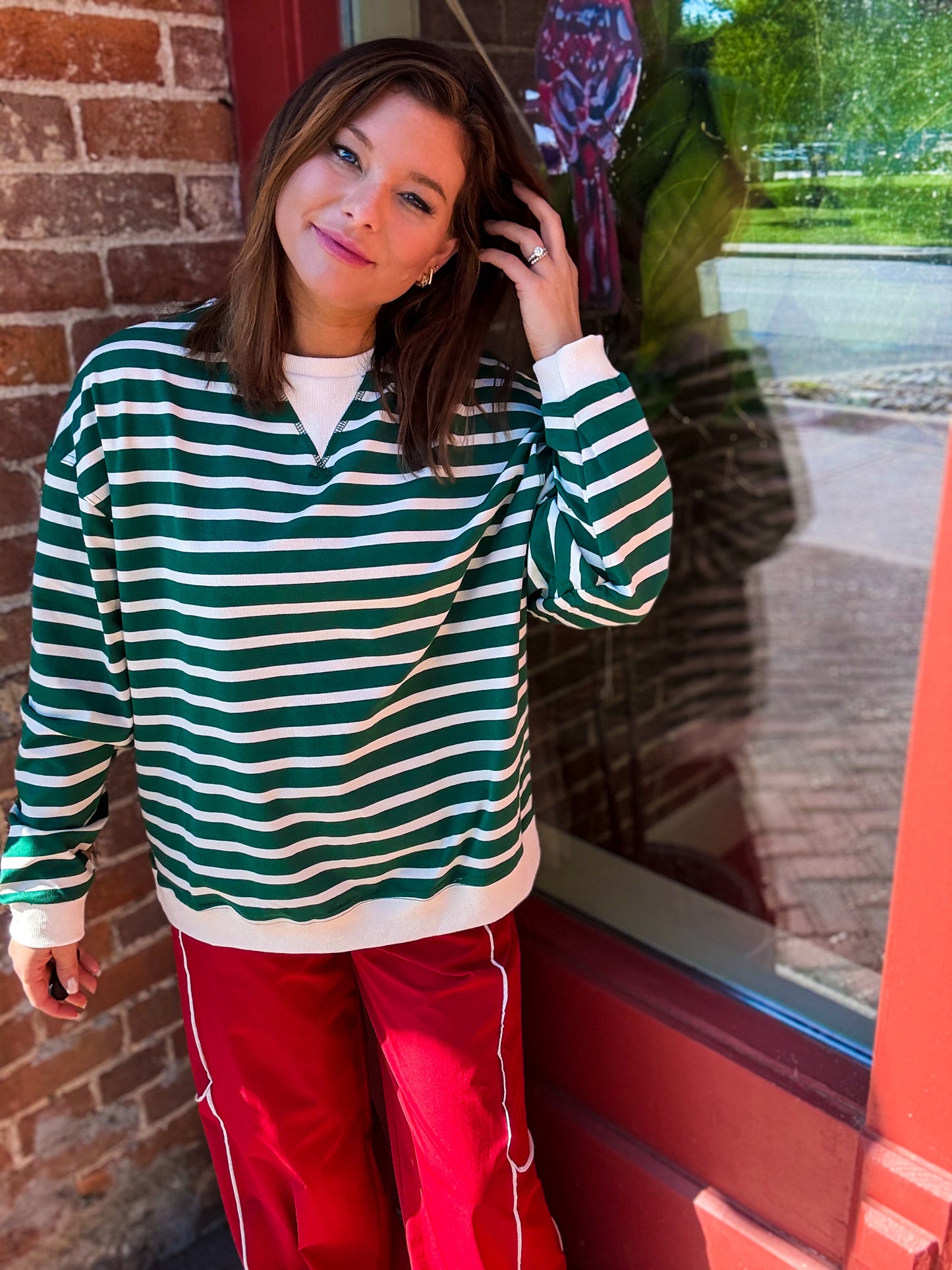 Weekend Stripes Pullover