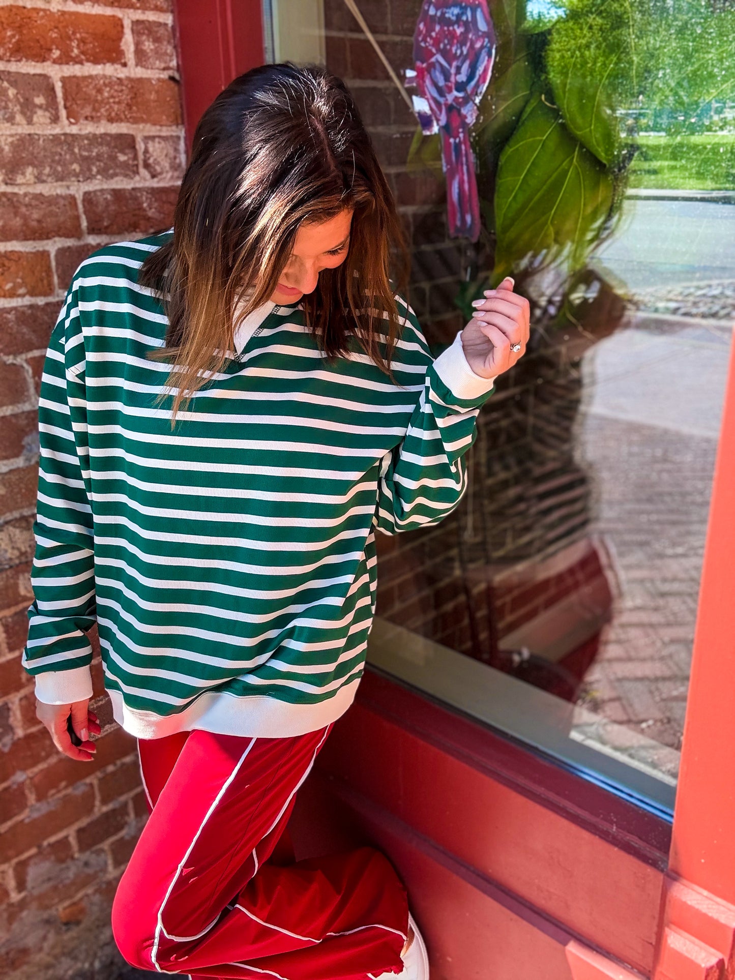 Weekend Stripes Pullover