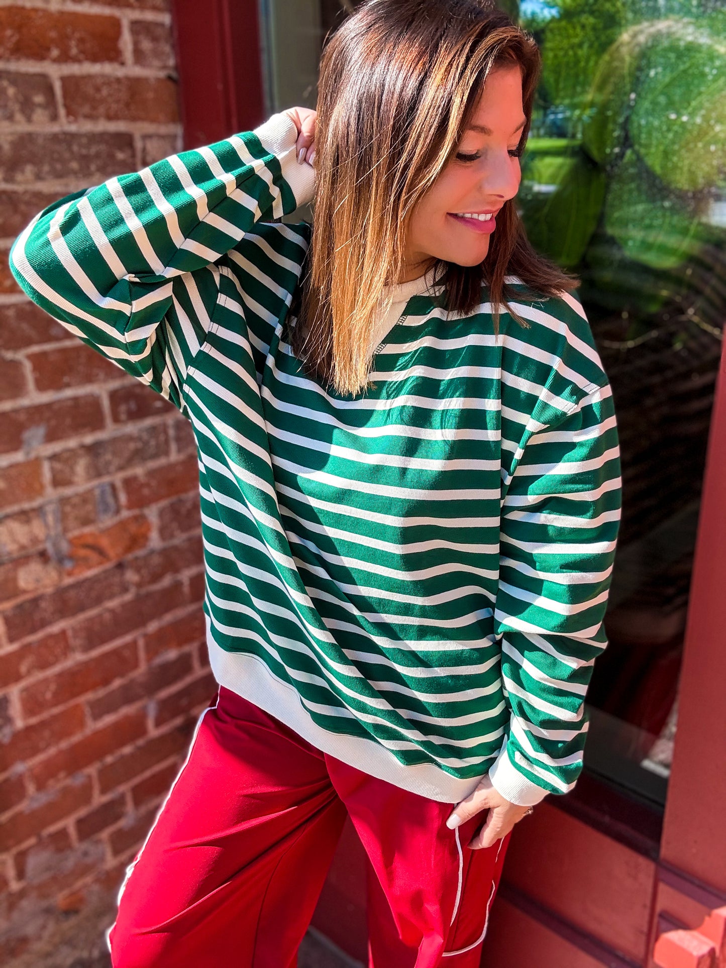 Weekend Stripes Pullover