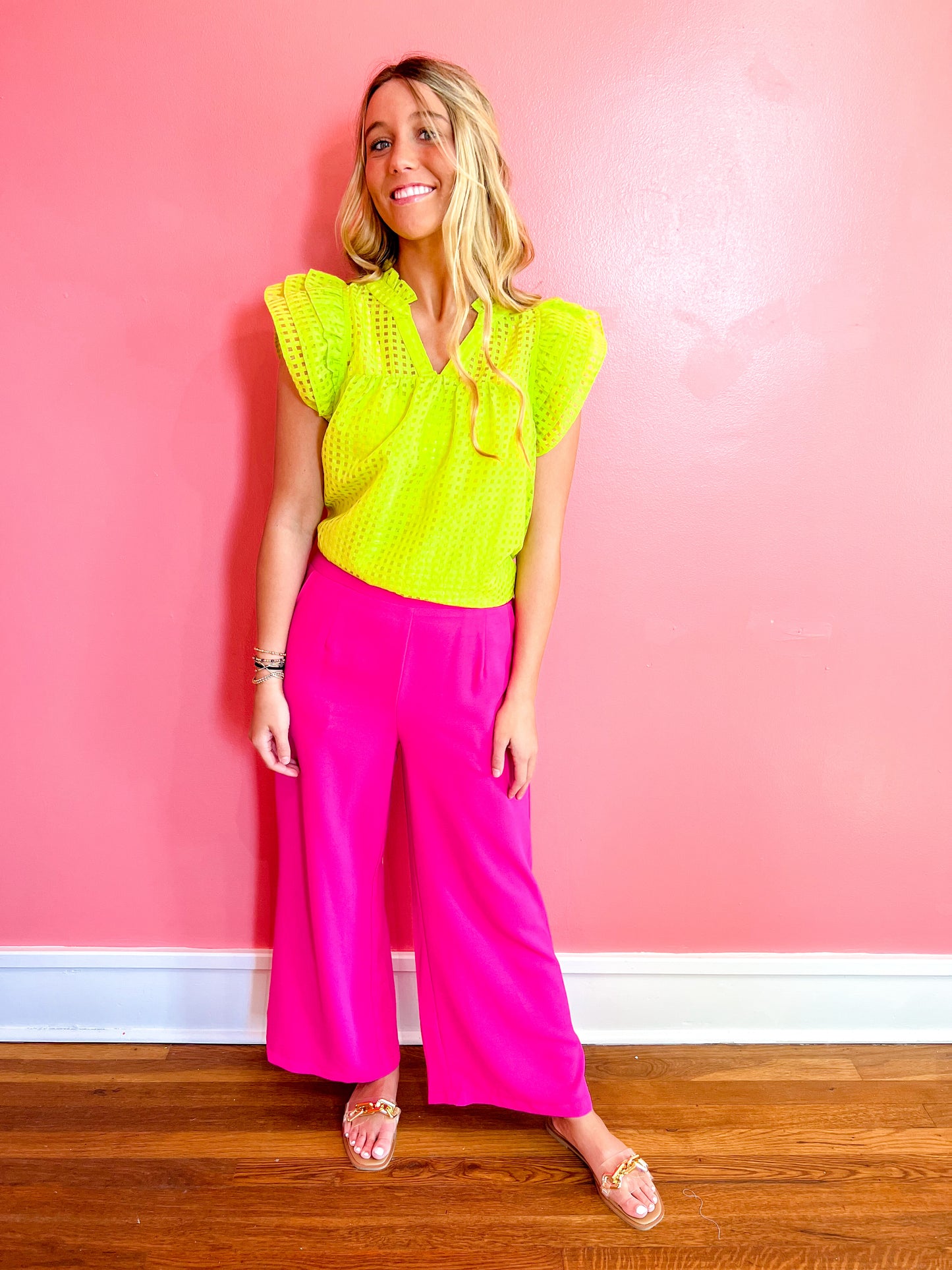 Hot Pink Trousers