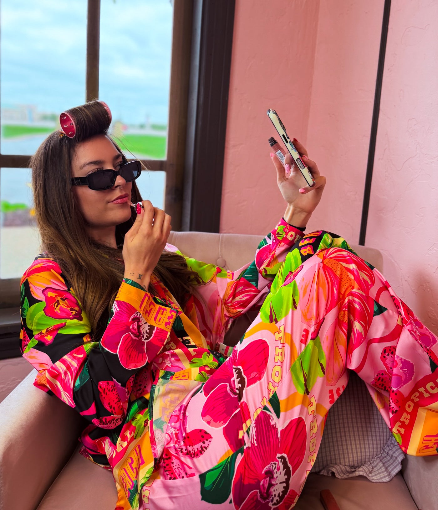 Hot Tropic Nights Sleep In PJ Set