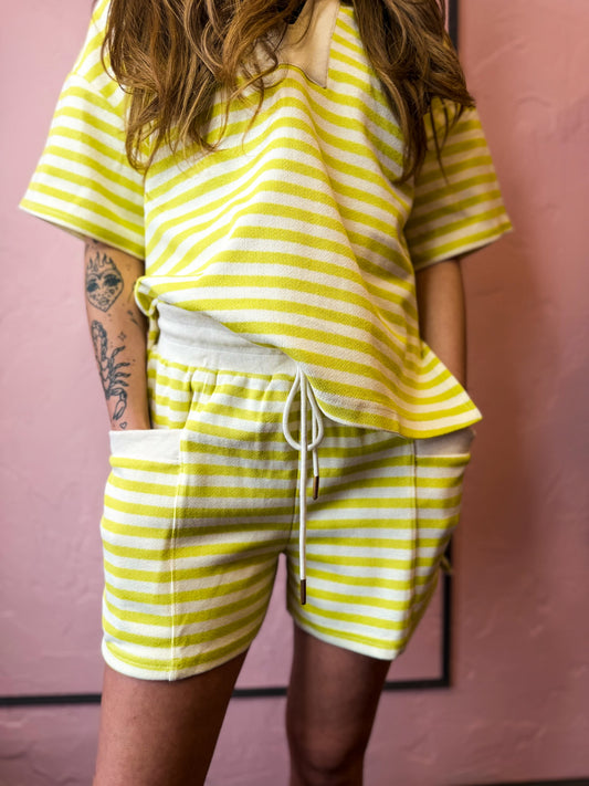 Olivia Stripe Shorts