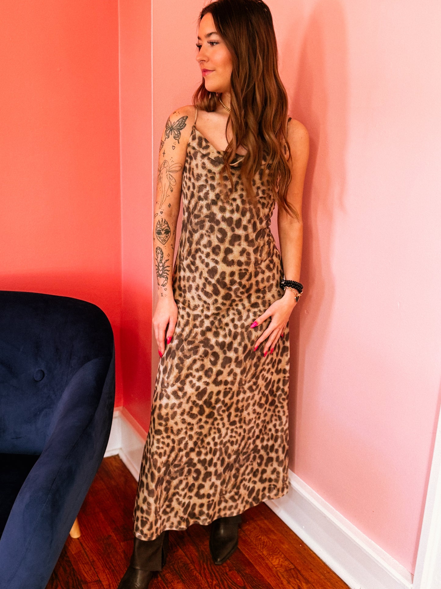Barely Tamed Slip Dress
