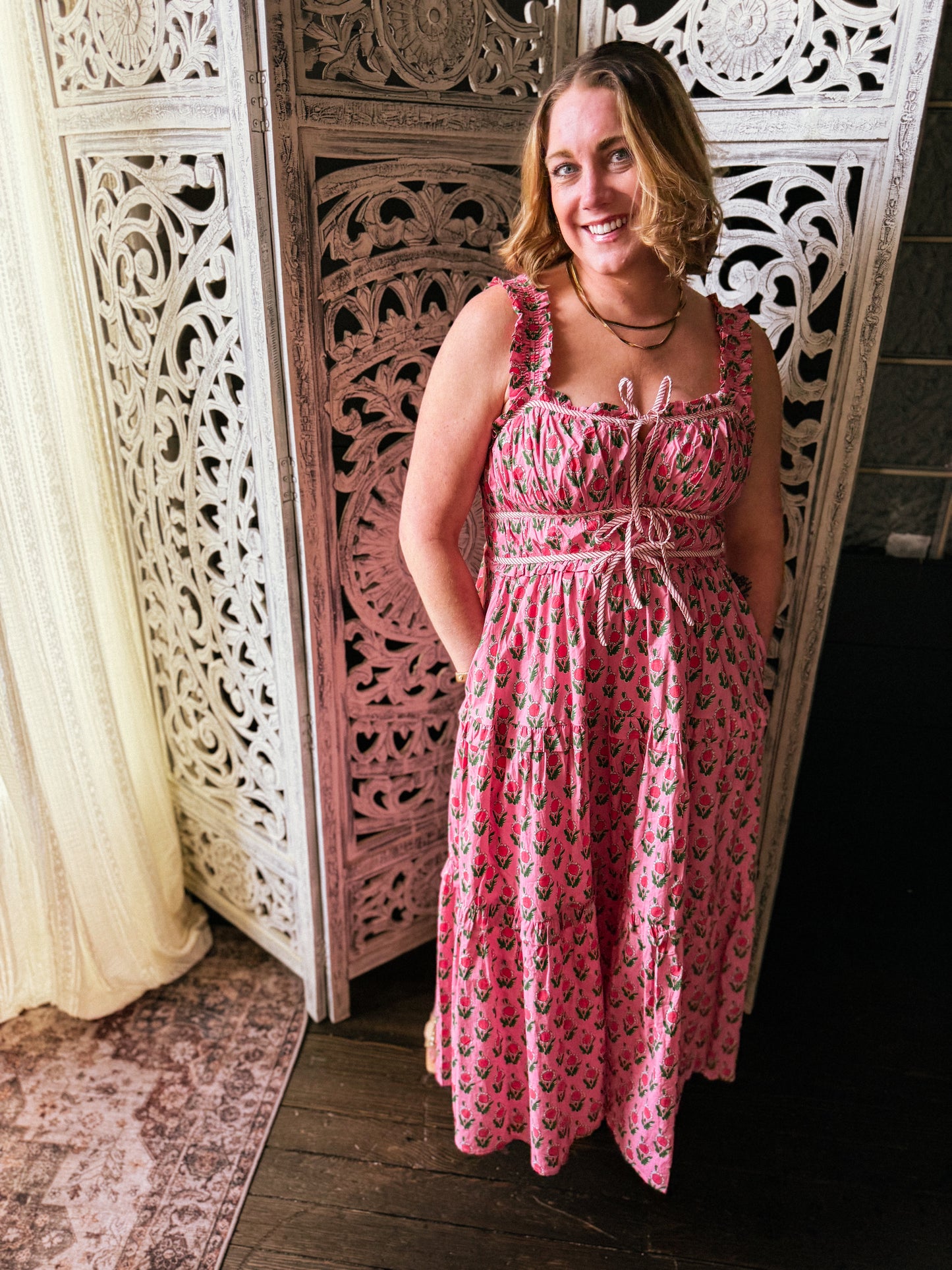 Strawberry Fields Maxi Dress