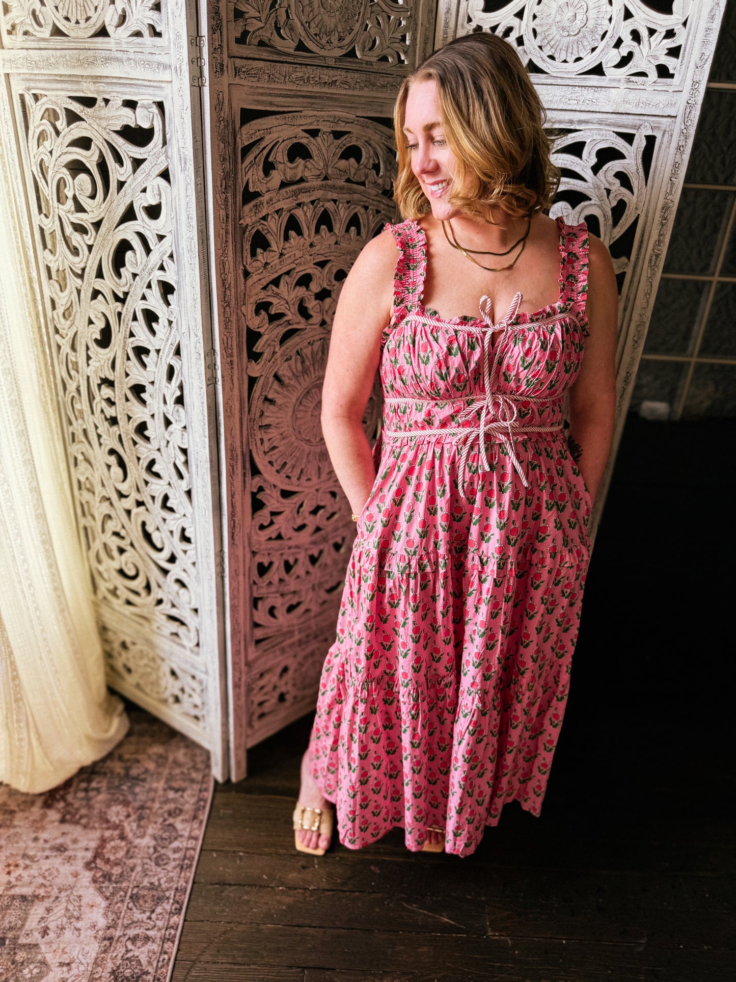 Strawberry Fields Maxi Dress