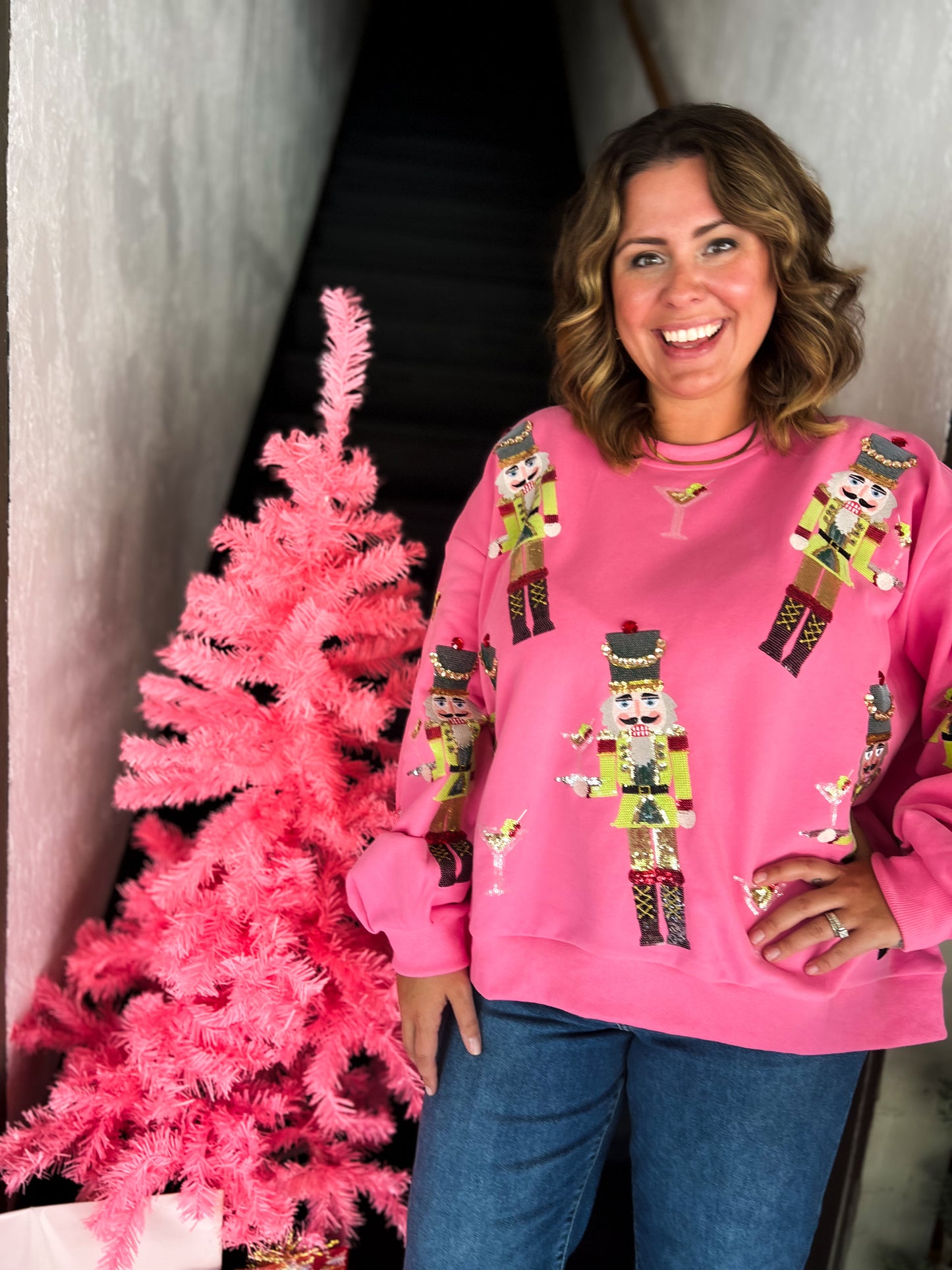 Pink Martini Nutcrackers Sweatshirt