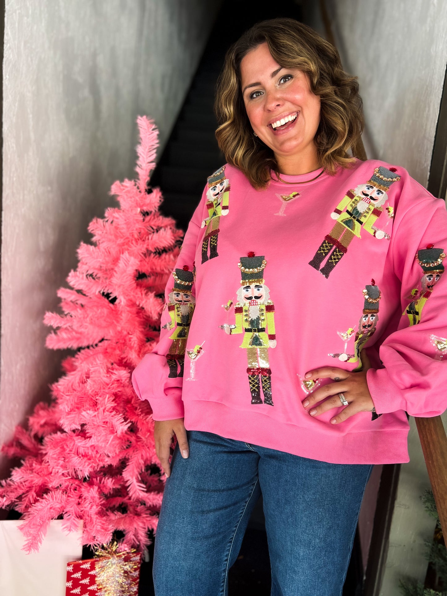 Pink Martini Nutcrackers Sweatshirt