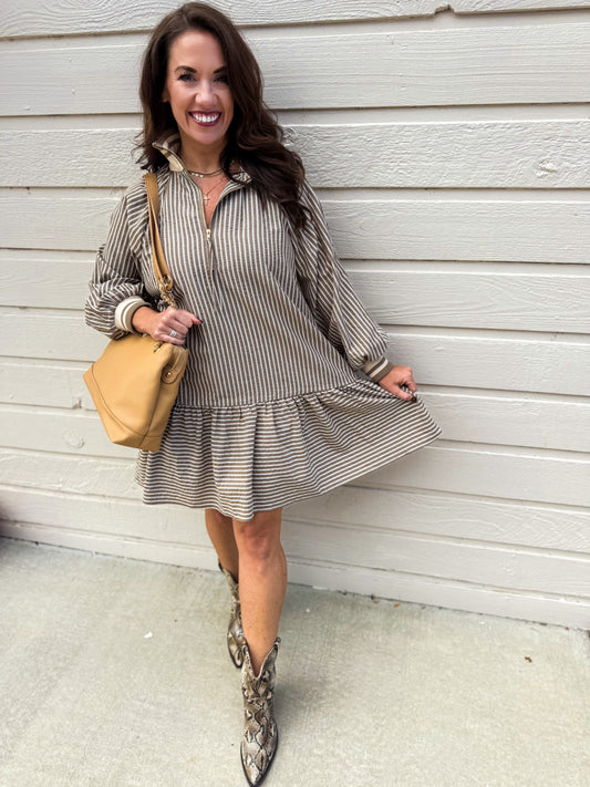 Becky Stripe Dress
