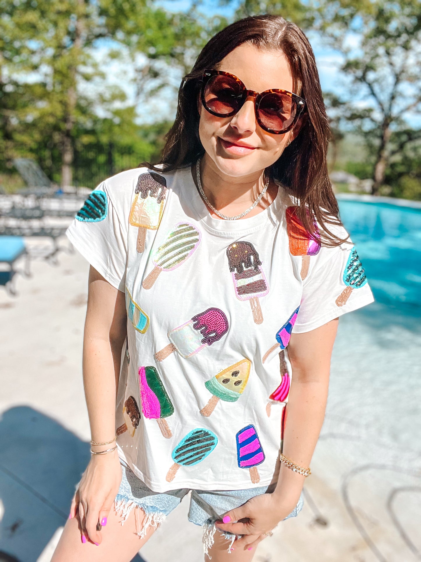 Scattered Popsicle Tee