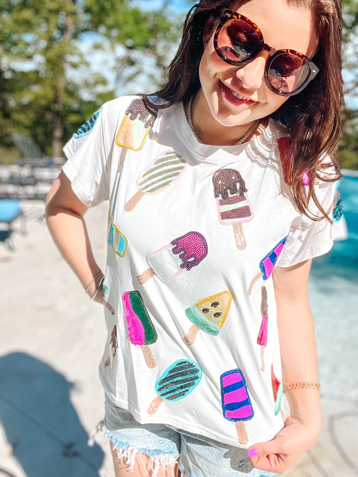 Scattered Popsicle Tee