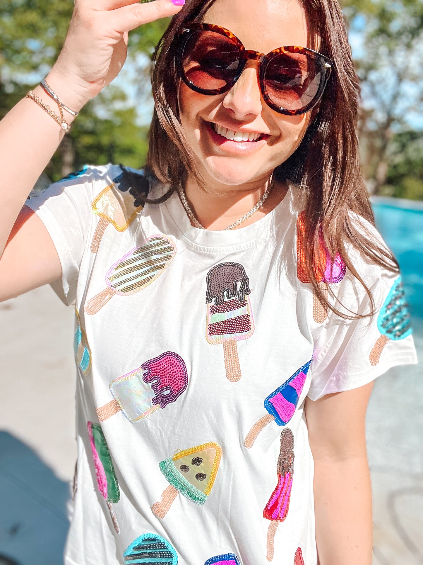 Scattered Popsicle Tee