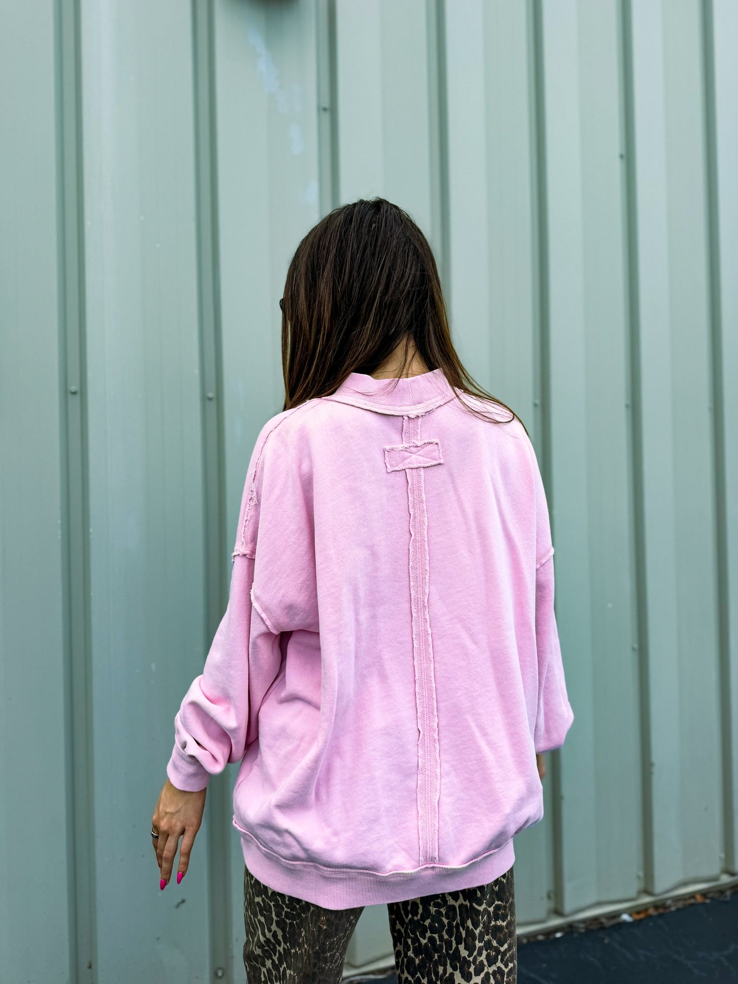 Sugar Cloud Mockneck Sweatshirt