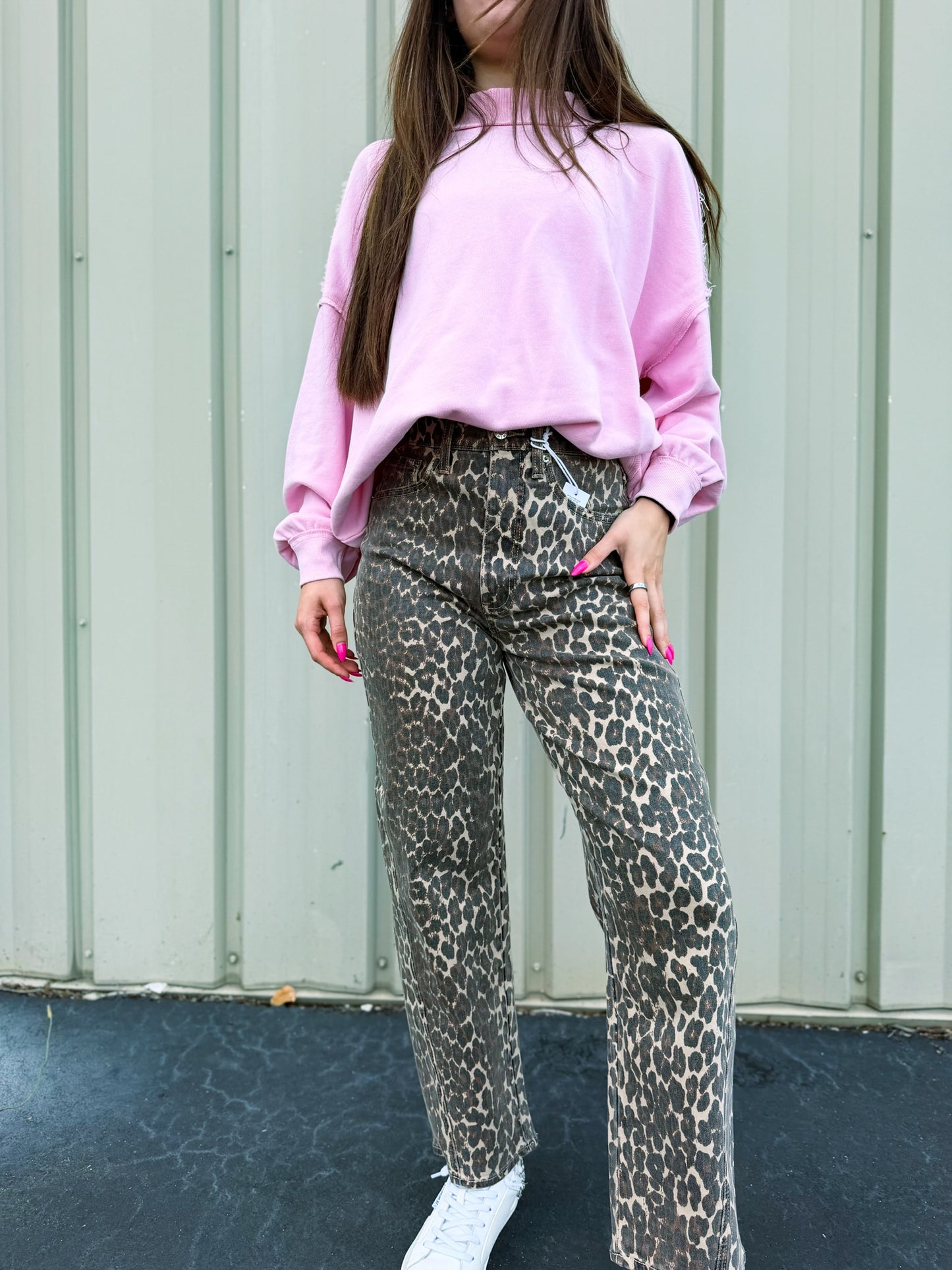 Sugar Cloud Mockneck Sweatshirt