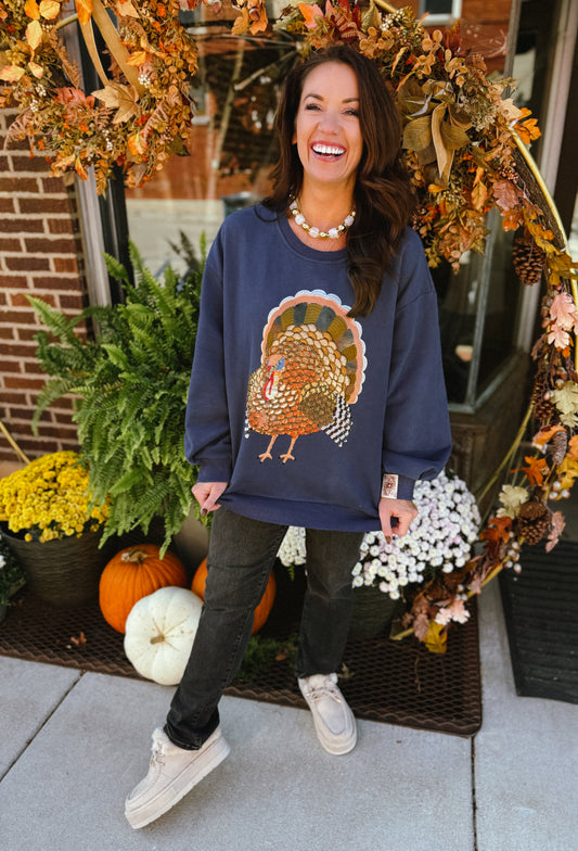 QOS Big Turkey Sweatshirt