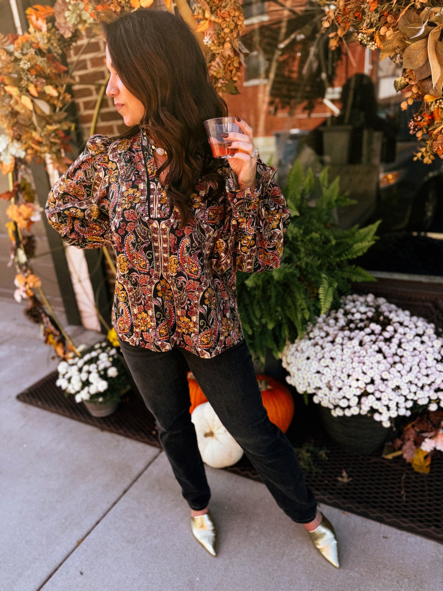 Perfectly Paisley Blouse