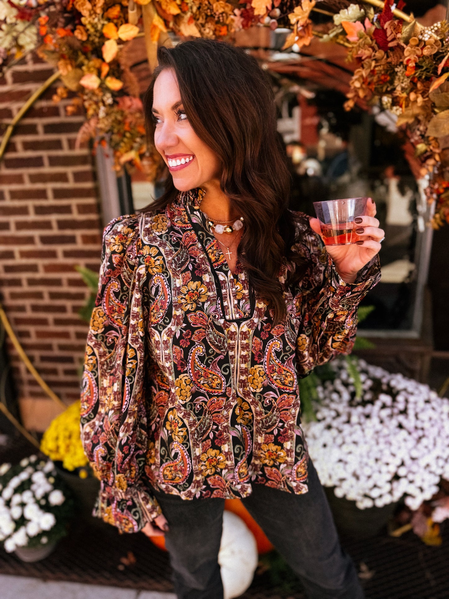 Perfectly Paisley Blouse