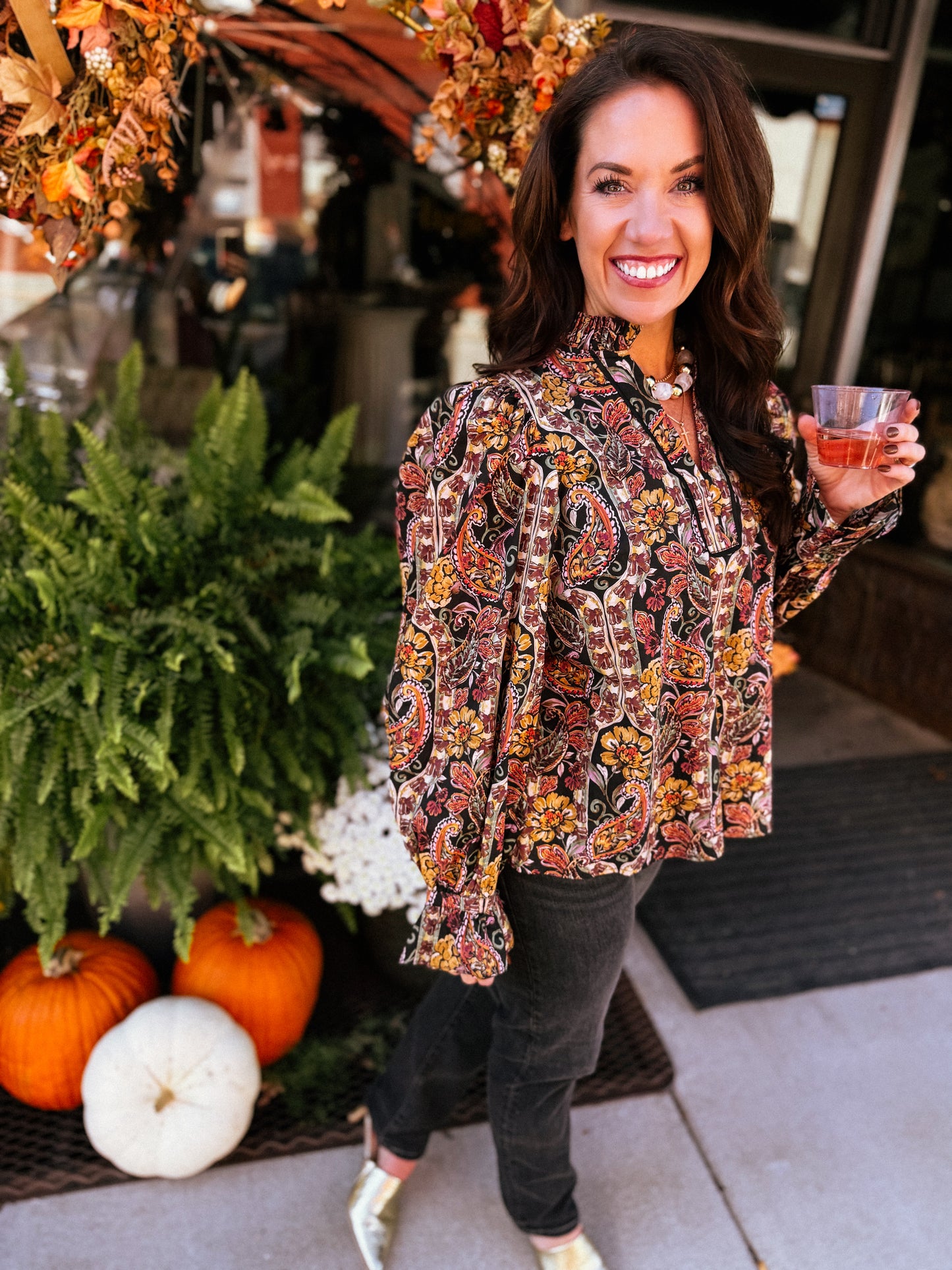 Perfectly Paisley Blouse