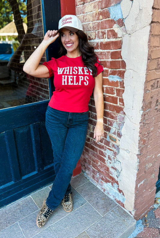 Whiskey Helps Tee
