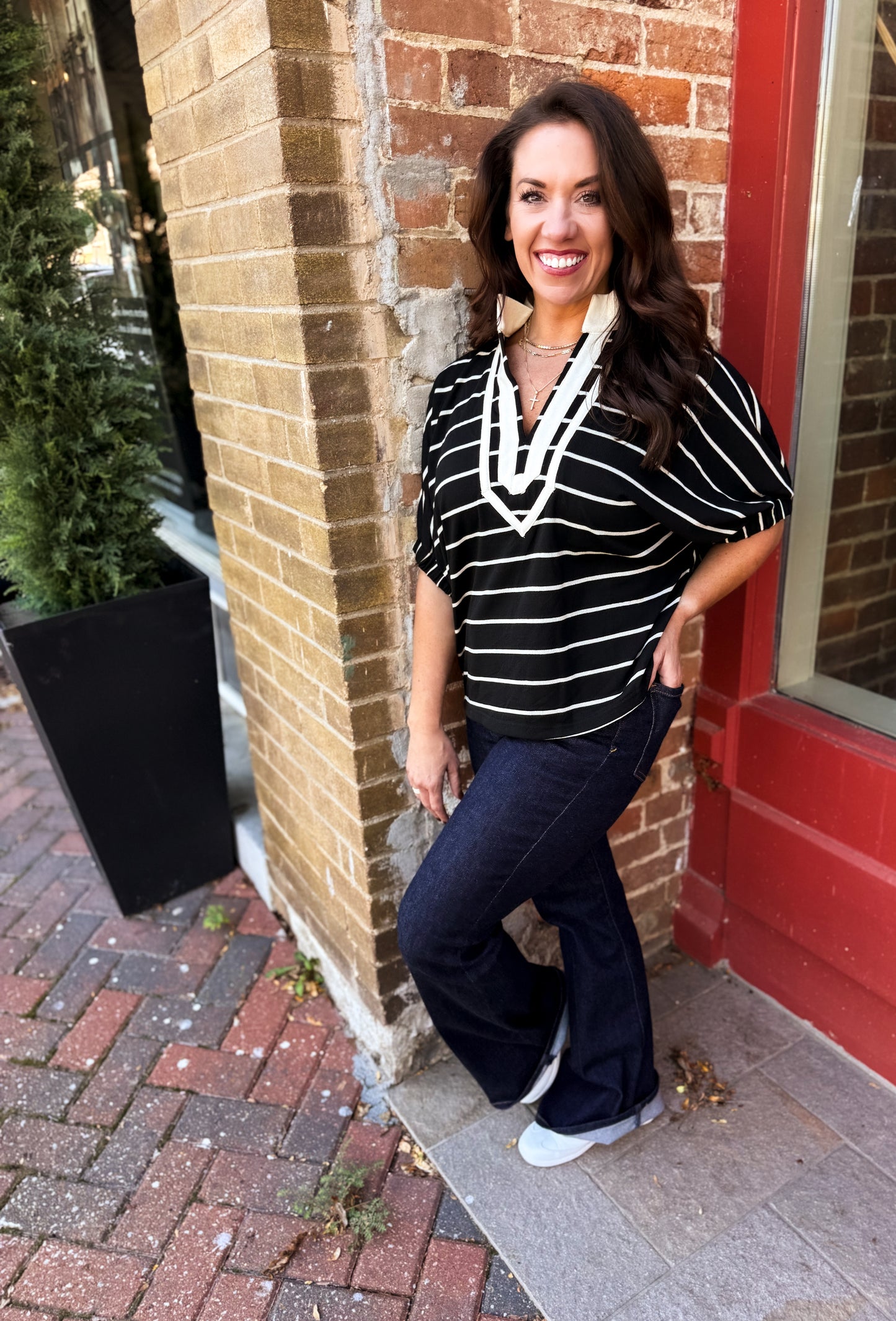 Chelsea Stripe Knit Top