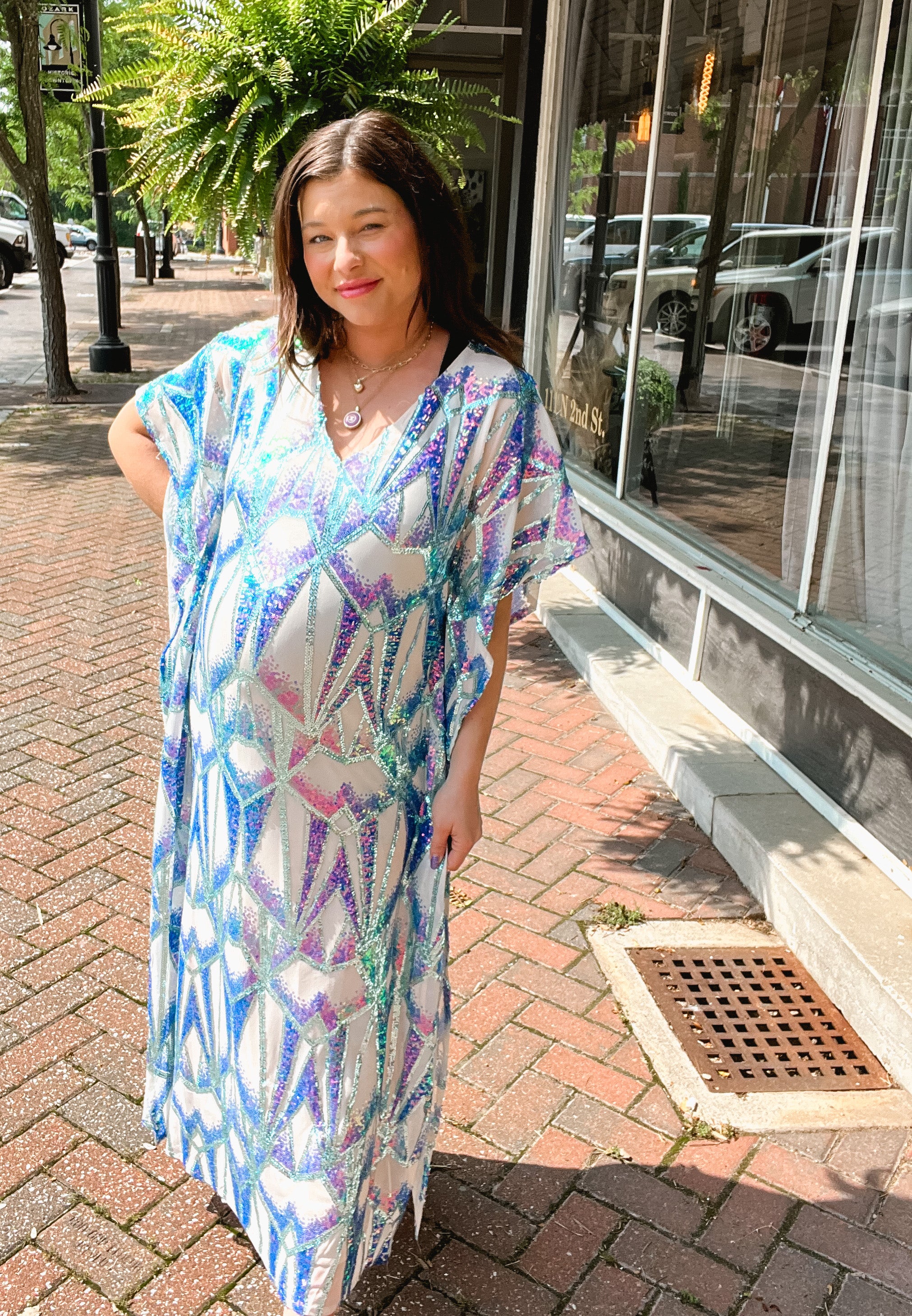Simple Sew Kaftan top & dress | Susan Young Sewing