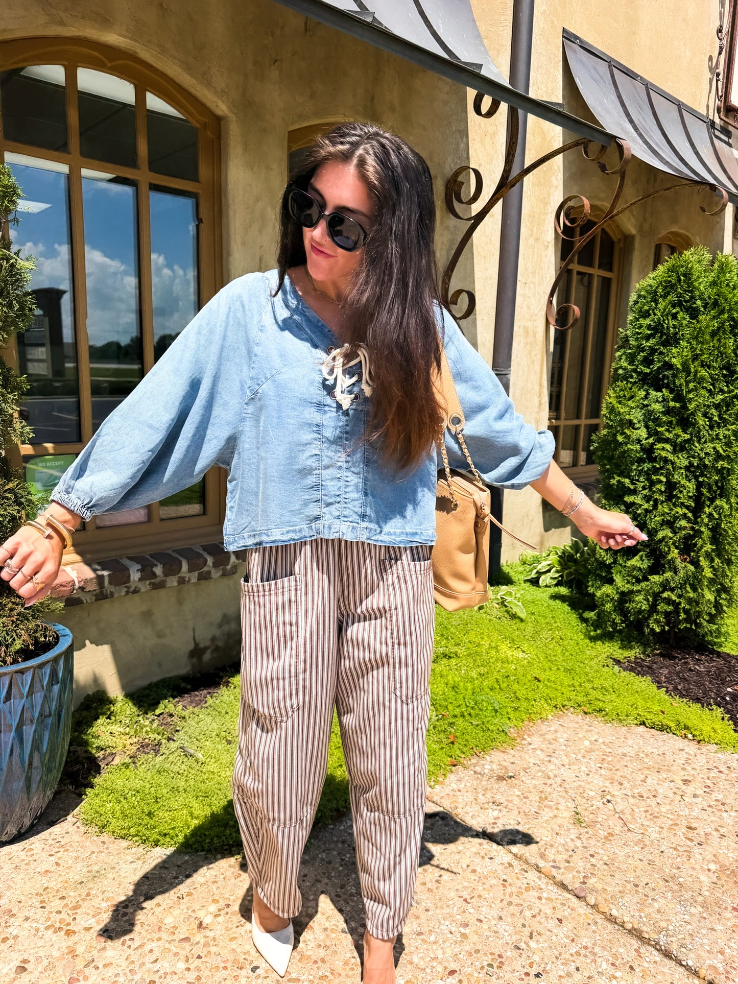 Blue Ridge Tencel Blouse