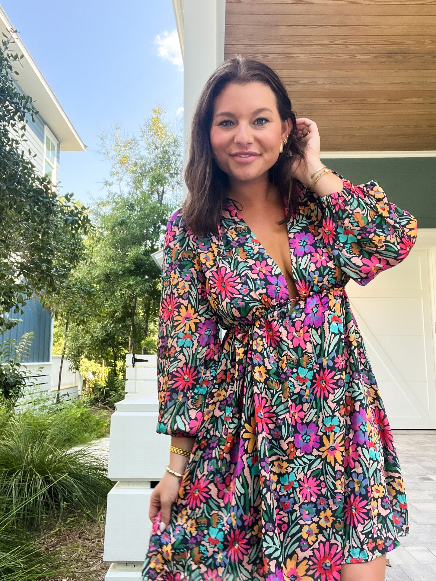 Party Floral Leona Dress