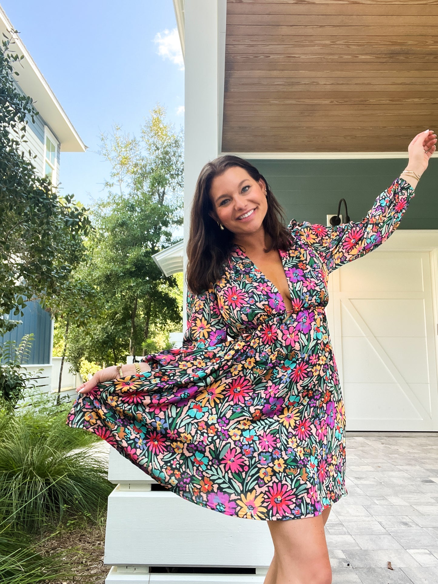 Party Floral Leona Dress