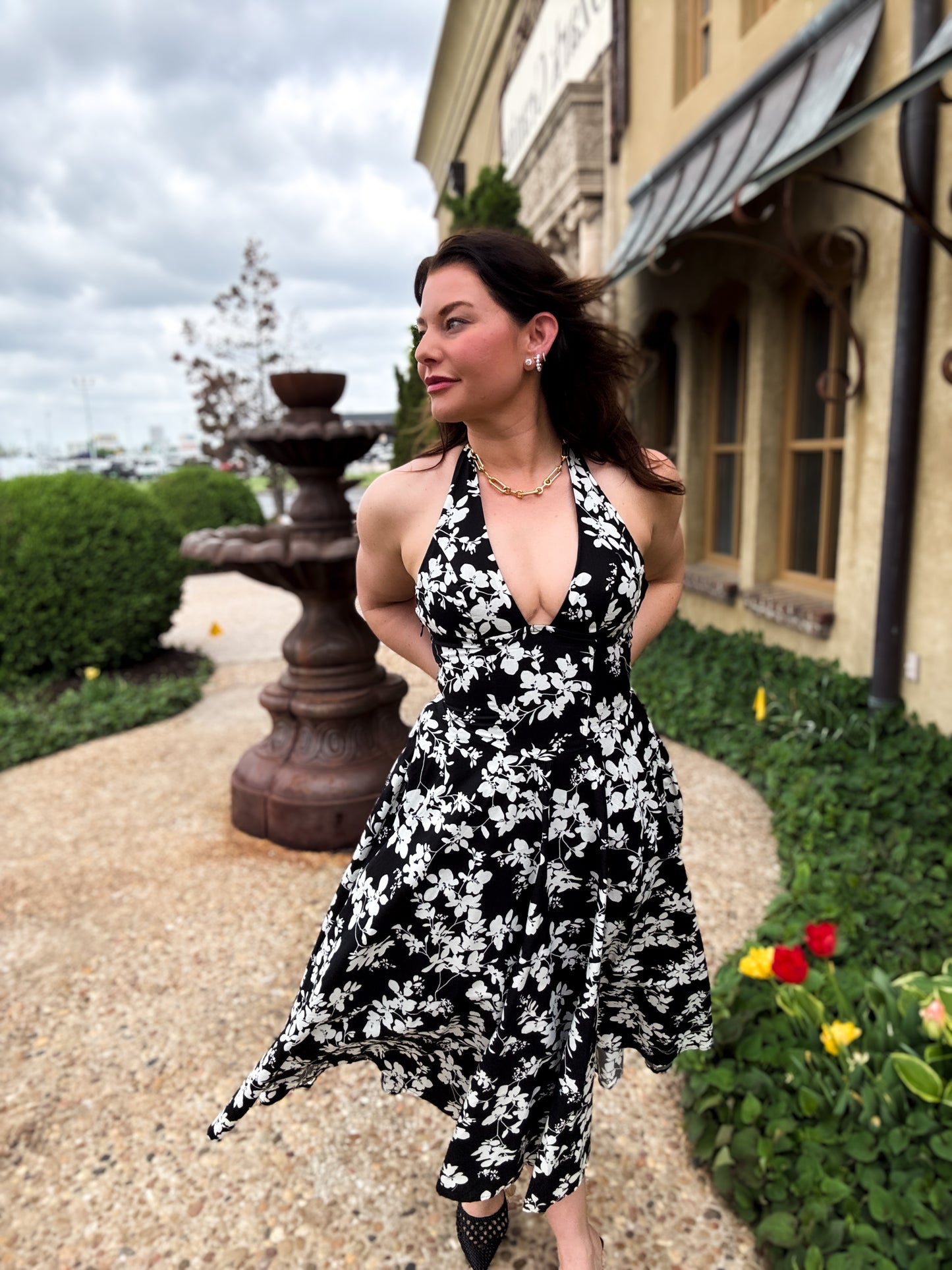 Garden Gala Midi Dress