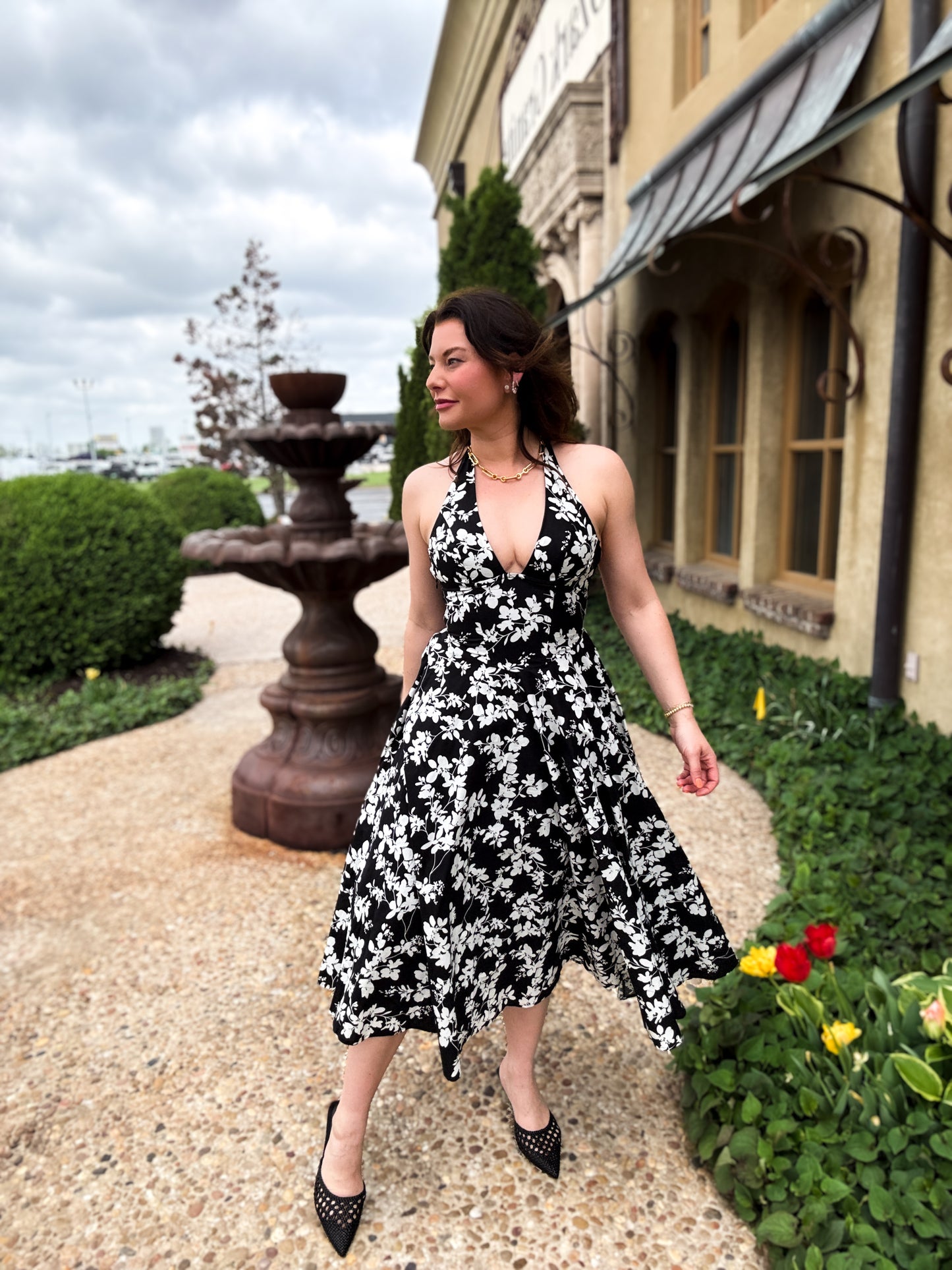 Garden Gala Midi Dress