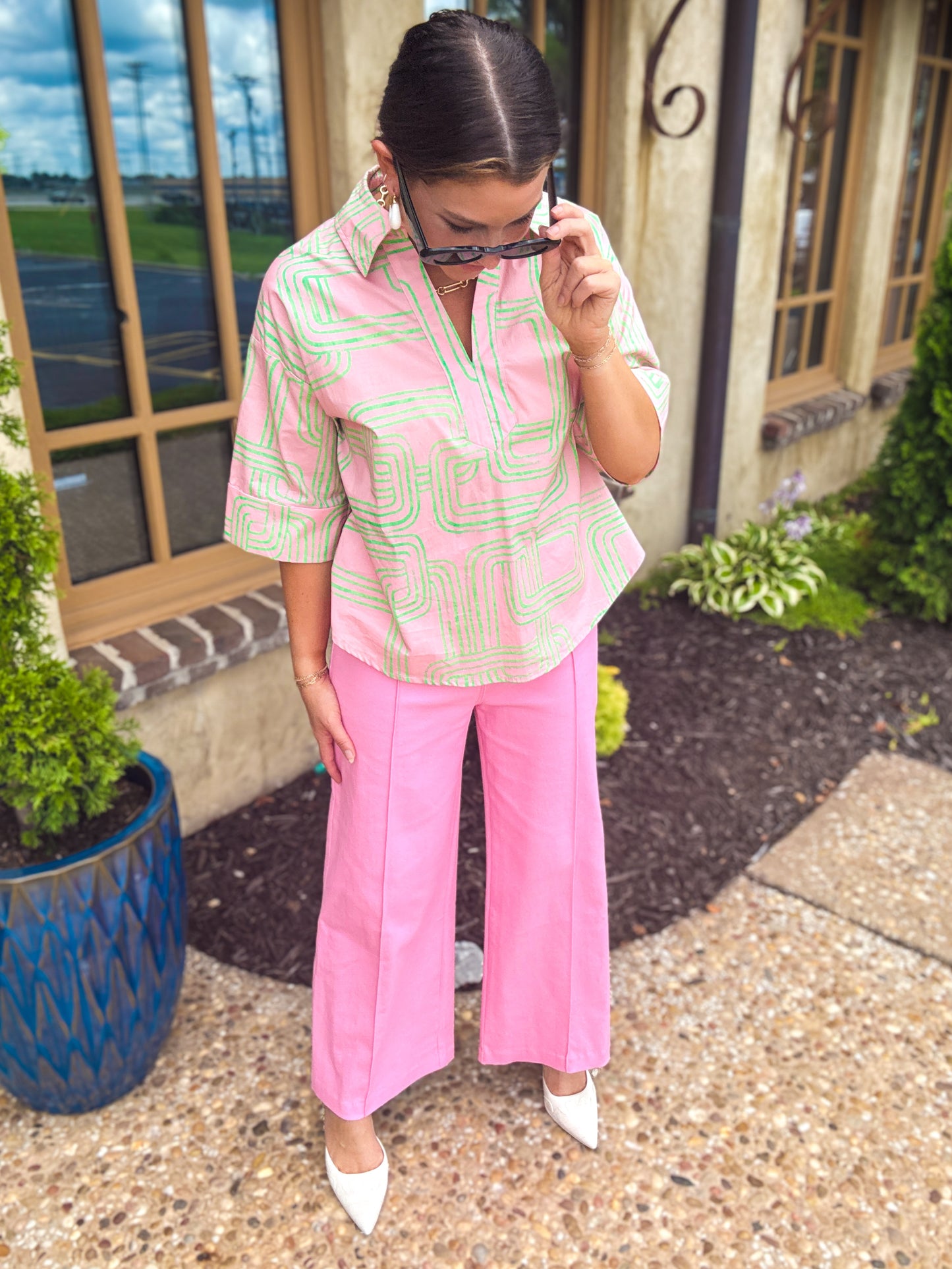 Peach Mojito Top