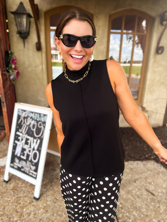 Lylah Mockneck Tank