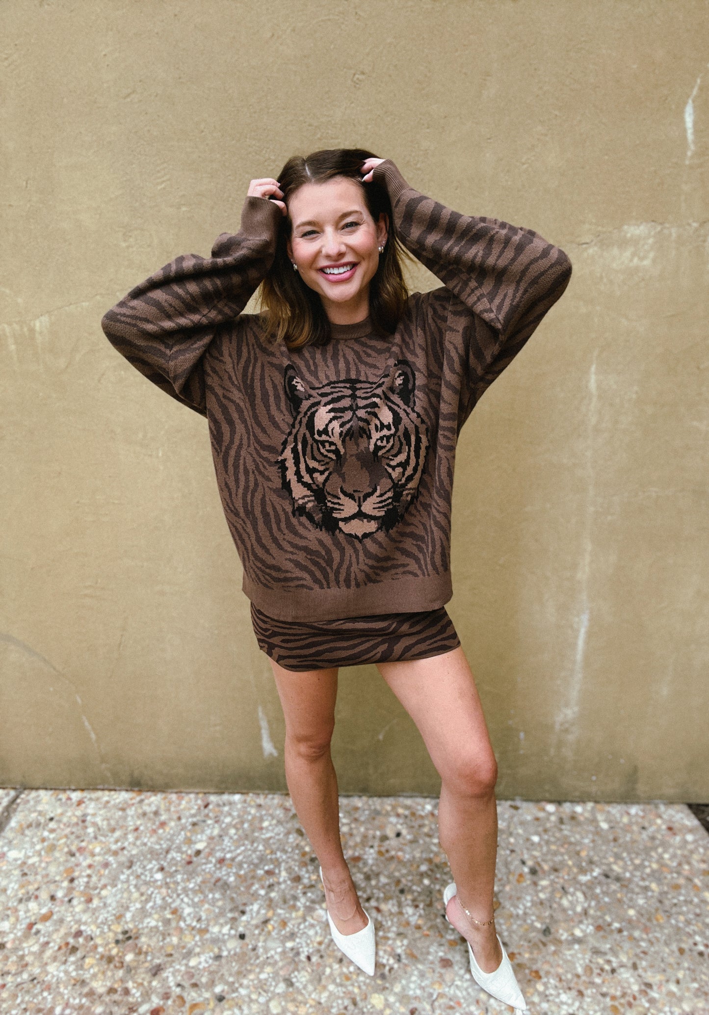 Wild Tiger Seasons Sweater