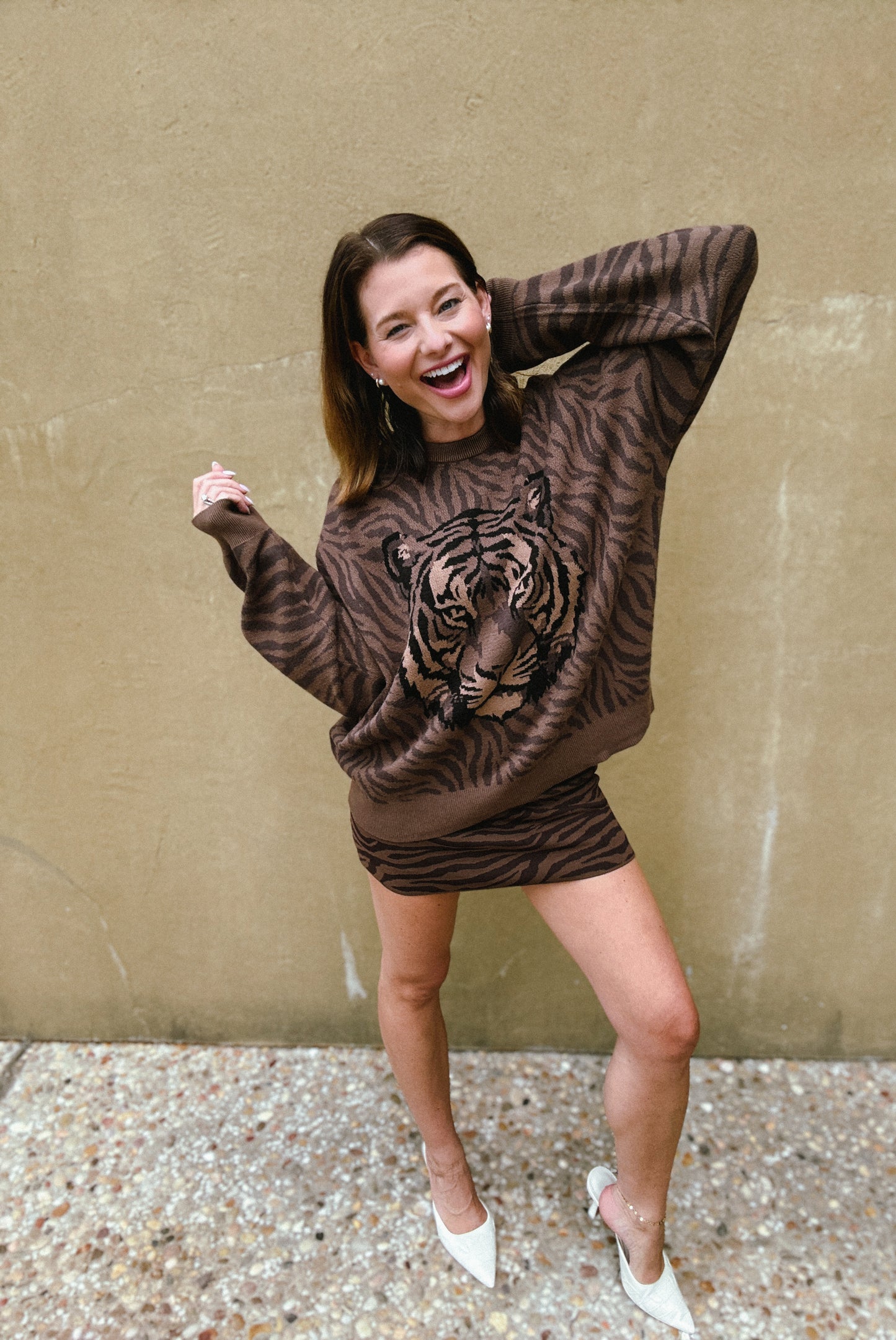 Wild Tiger Seasons Sweater