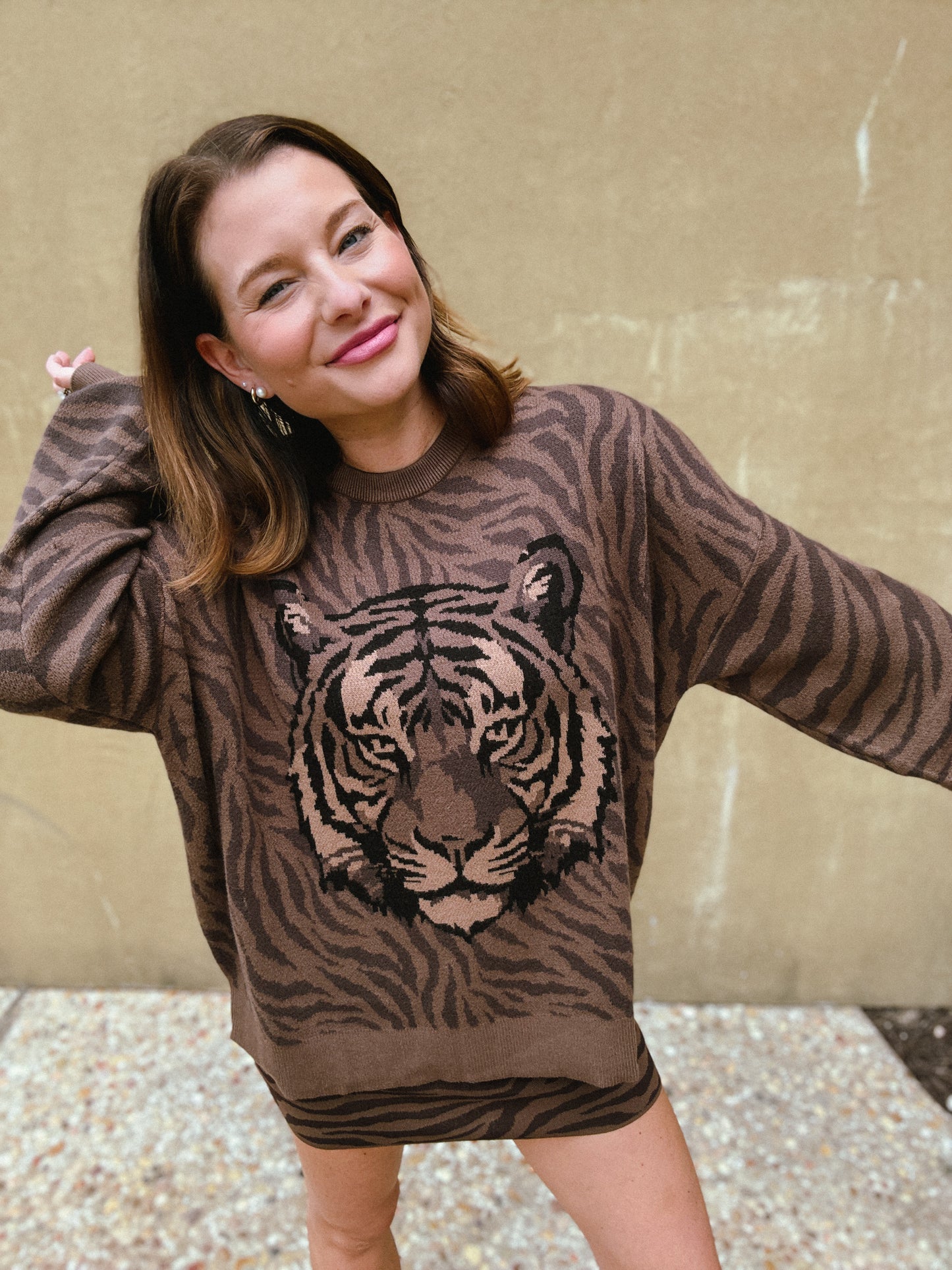 Wild Tiger Seasons Sweater
