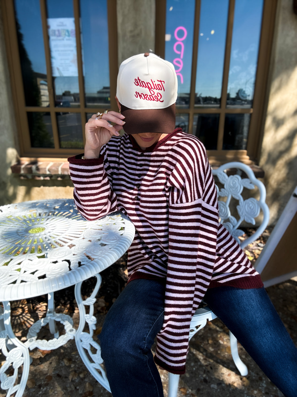 Woodland Stripe Sweater