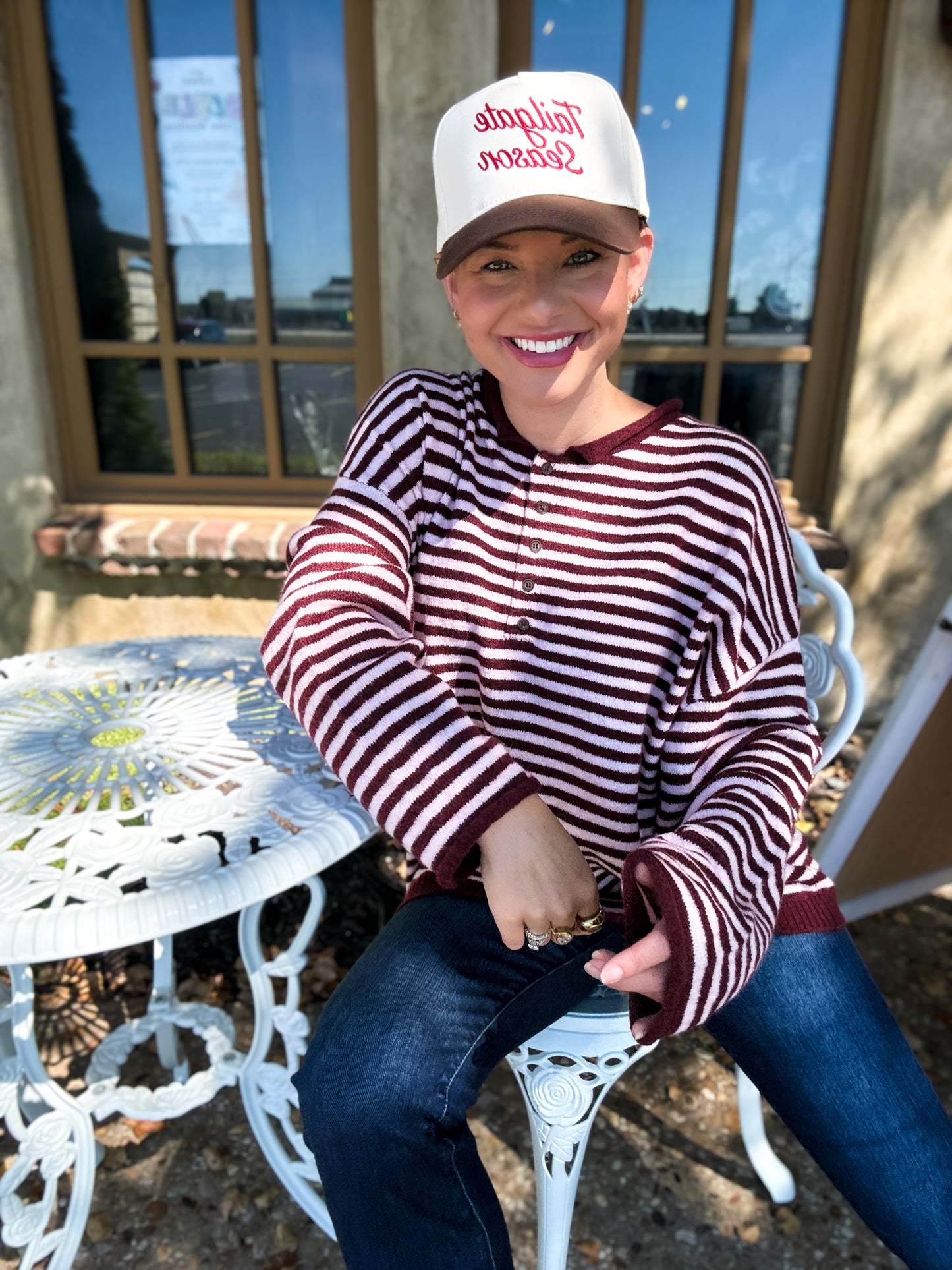 Woodland Stripe Sweater