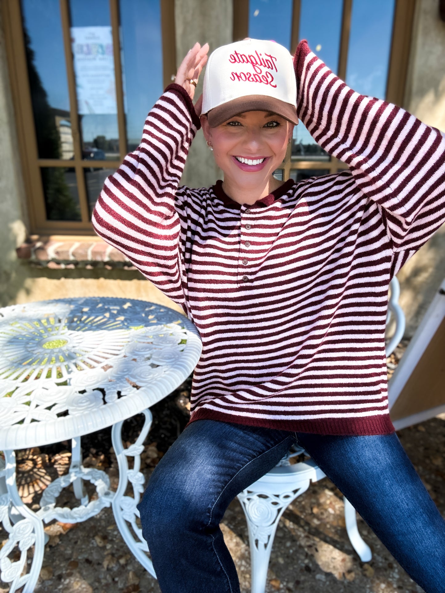 Woodland Stripe Sweater