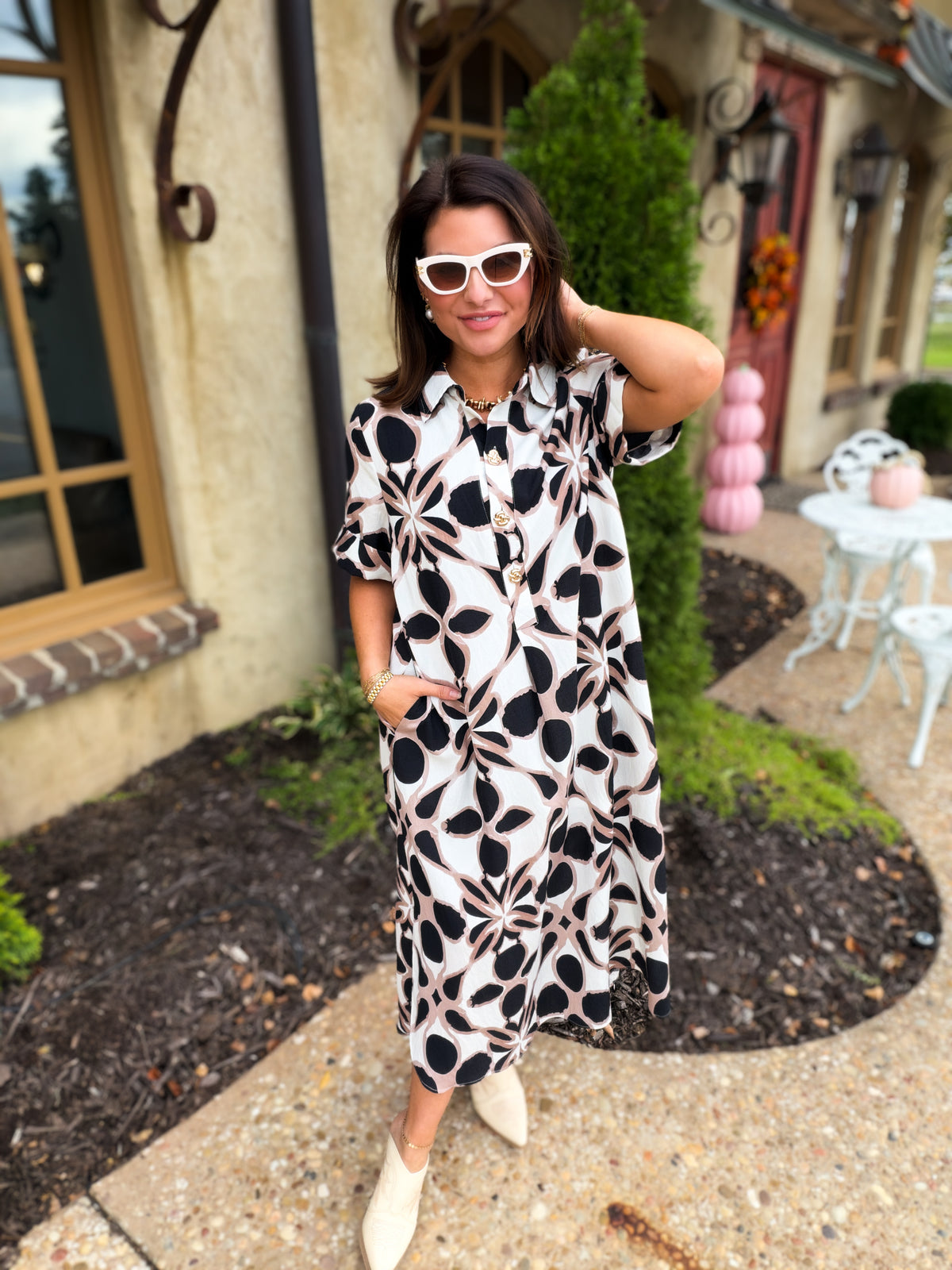 Lola Midi Shirt Dress